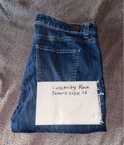 Celebrity pink jeans