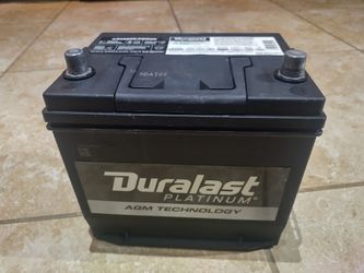 Duralast Platinum AGM group 35, 680 to 810 Ampers. Made on 3/2025. $145 cash