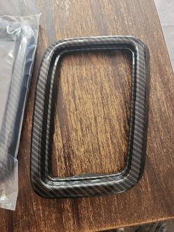 17-20 Jeep Grand Cherokee grille inserts carbon fiber look