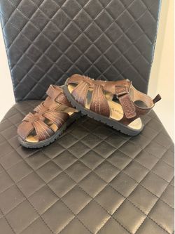 Toddler Boys Carter’s Brown Sandals - Size 9C