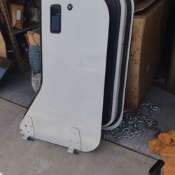 Steel Half Doors (White) For CJ Or YJ 