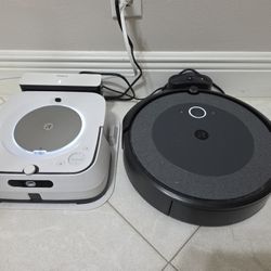 Irobot Set Vacuum and Mop WORKING Perfectly 