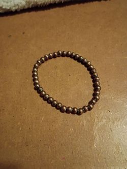 Natural pyrite bracelet