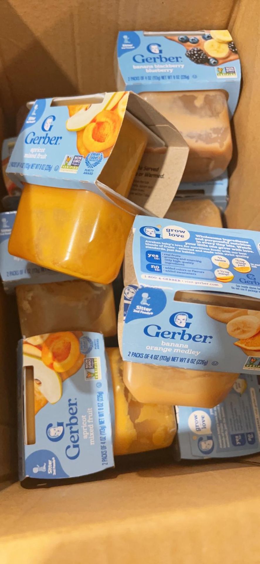 Baby Food Assorted Flavors
