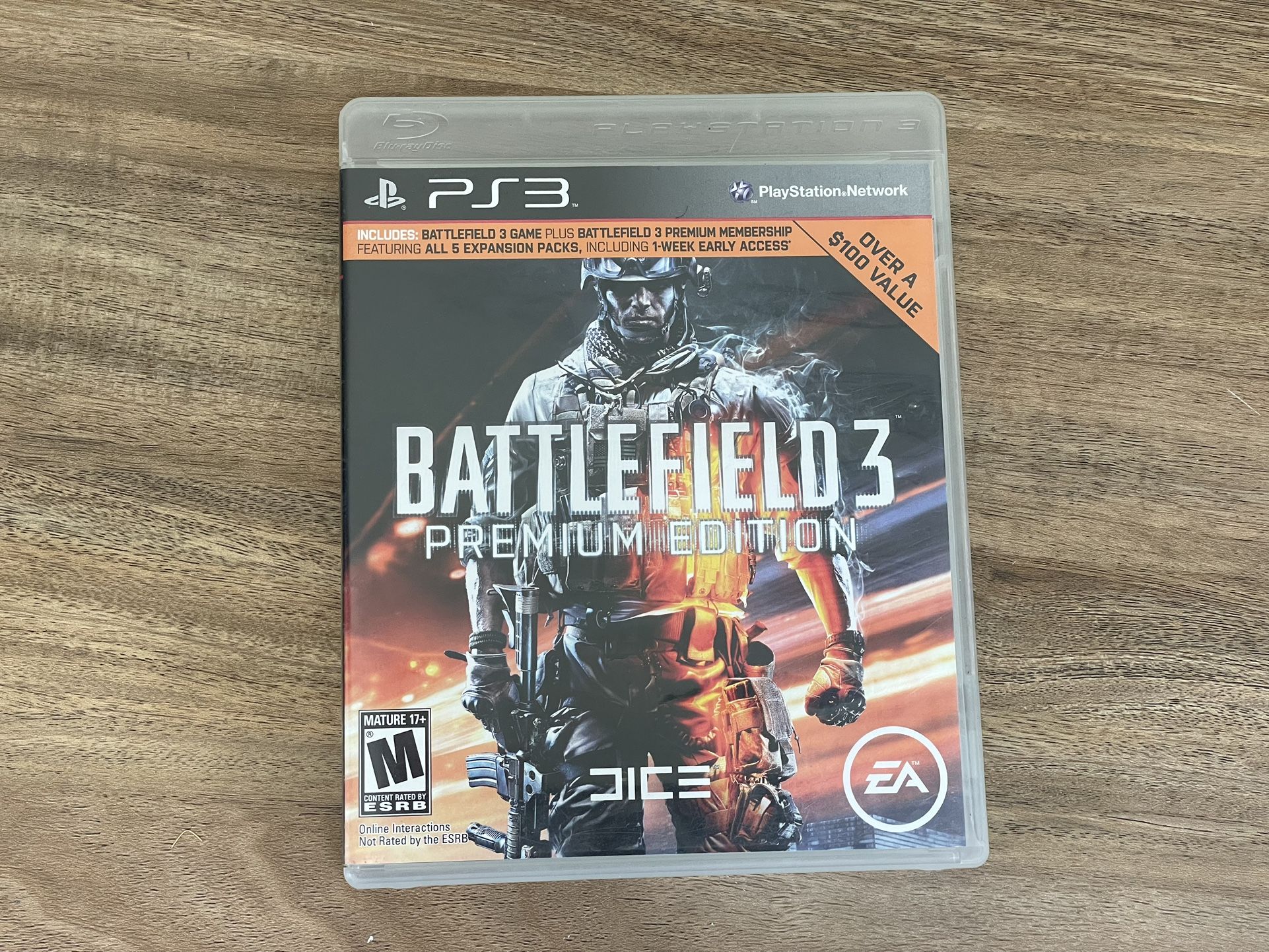 PS3 Battlefield 3 Premium Edition Game