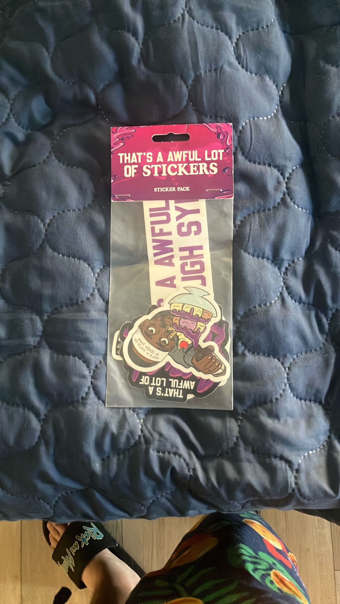 That’s A Awful Lot Of Cough Syrup Stickers