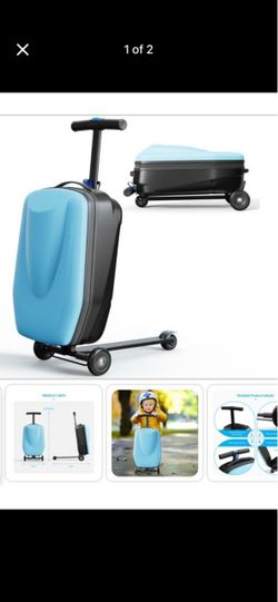NEW TABU 21” suitcase scooter- Blue