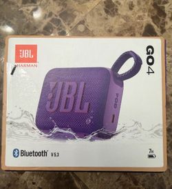 JBL GO 4 speaker Brand New