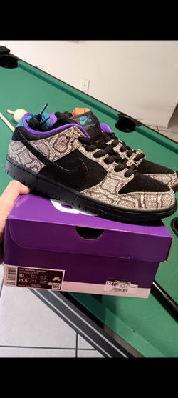 Dashawn jordan Nike sb dunk copperhead size 10