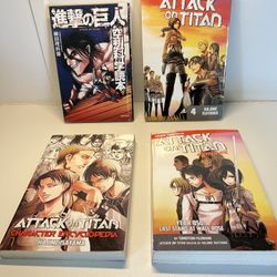 Attack on Titan Character Encyclopedia Manga 