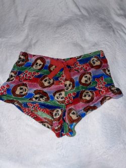 Fleece material Chucky shorts