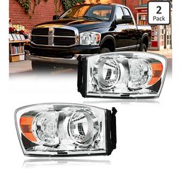 06-08 Dodge Ram Headlights