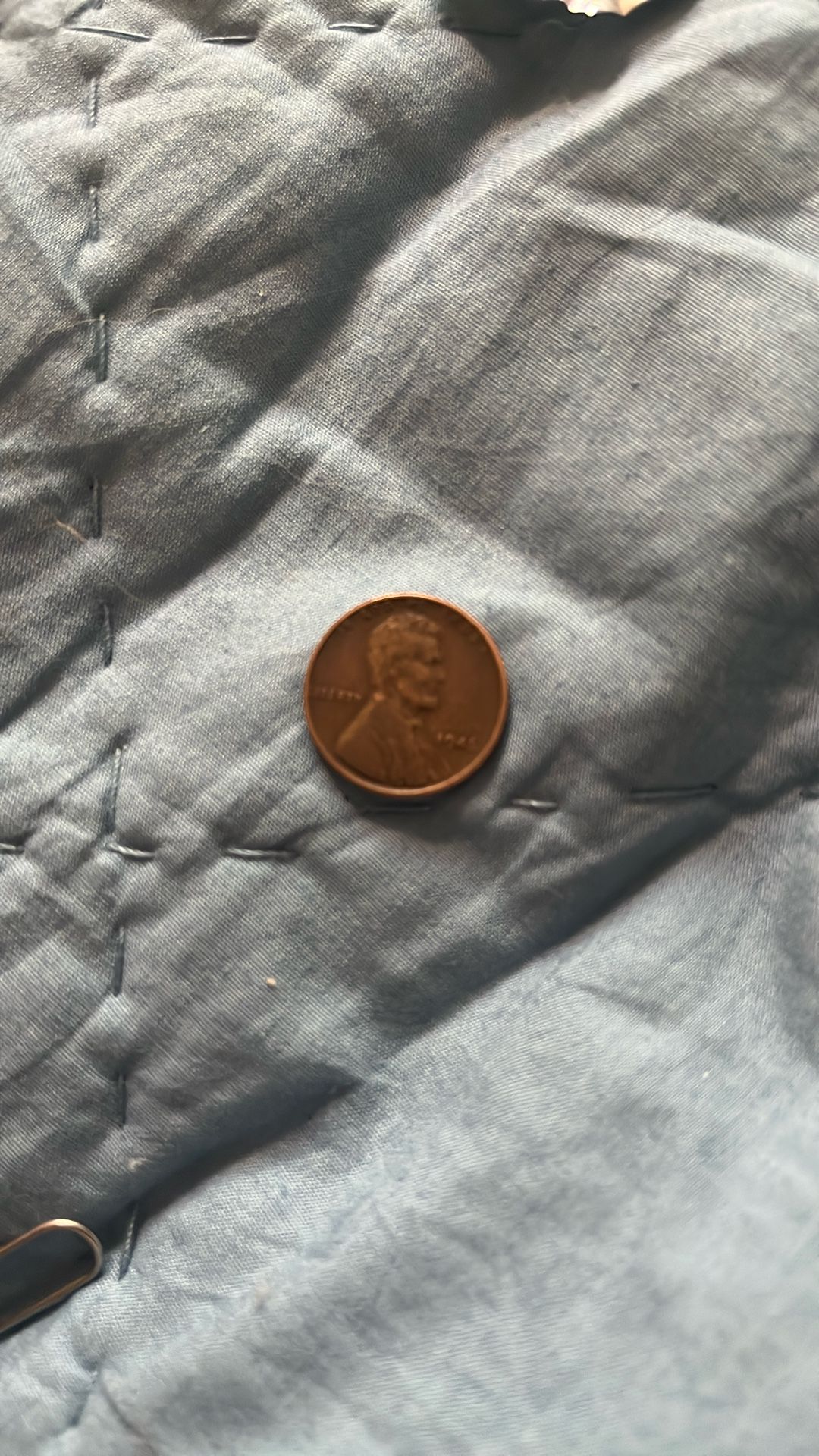 1945 Wheat Penny With Error