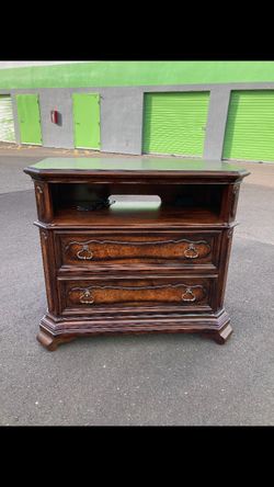 Antique looking furniture console
