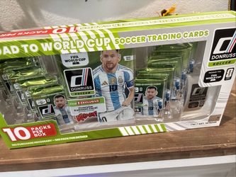 Donruss road to World Cup soccer trading cards