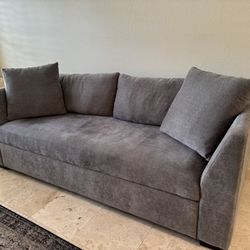 Gray Sofa Sleeper Couch 