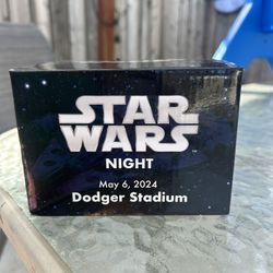 Los Angeles Dodgers  SGA STAR WARS Night SPACE SHIP April 6