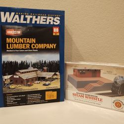Two H.O. Scale Buildings New In Box
