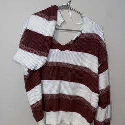 3 Toned Maroon Pull Over