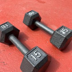 15.lbs Dumbbell Set