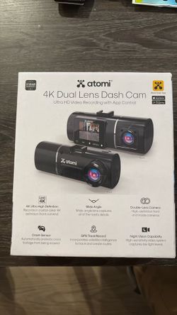 4k dual lens dash cam