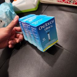 One Touch Ultra Blue 200 Diabetic Test Strips