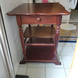 Cherry Wood Table. $40