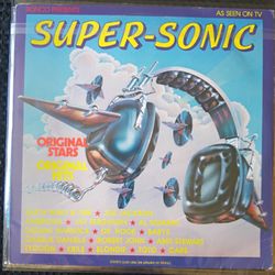 RONCO PRESENTS SUPER-SONIC ORIGINAL STARS ORIGINAL HITS LP VINYL