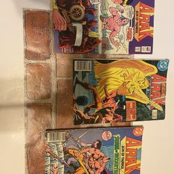 DC Comics Arak Originals Lot Of 3