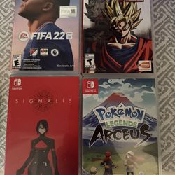 Switch Games And Joy Cons