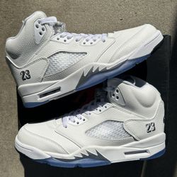 Jordan 5 White Metallic (2026)