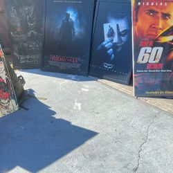 Movie pictures framed