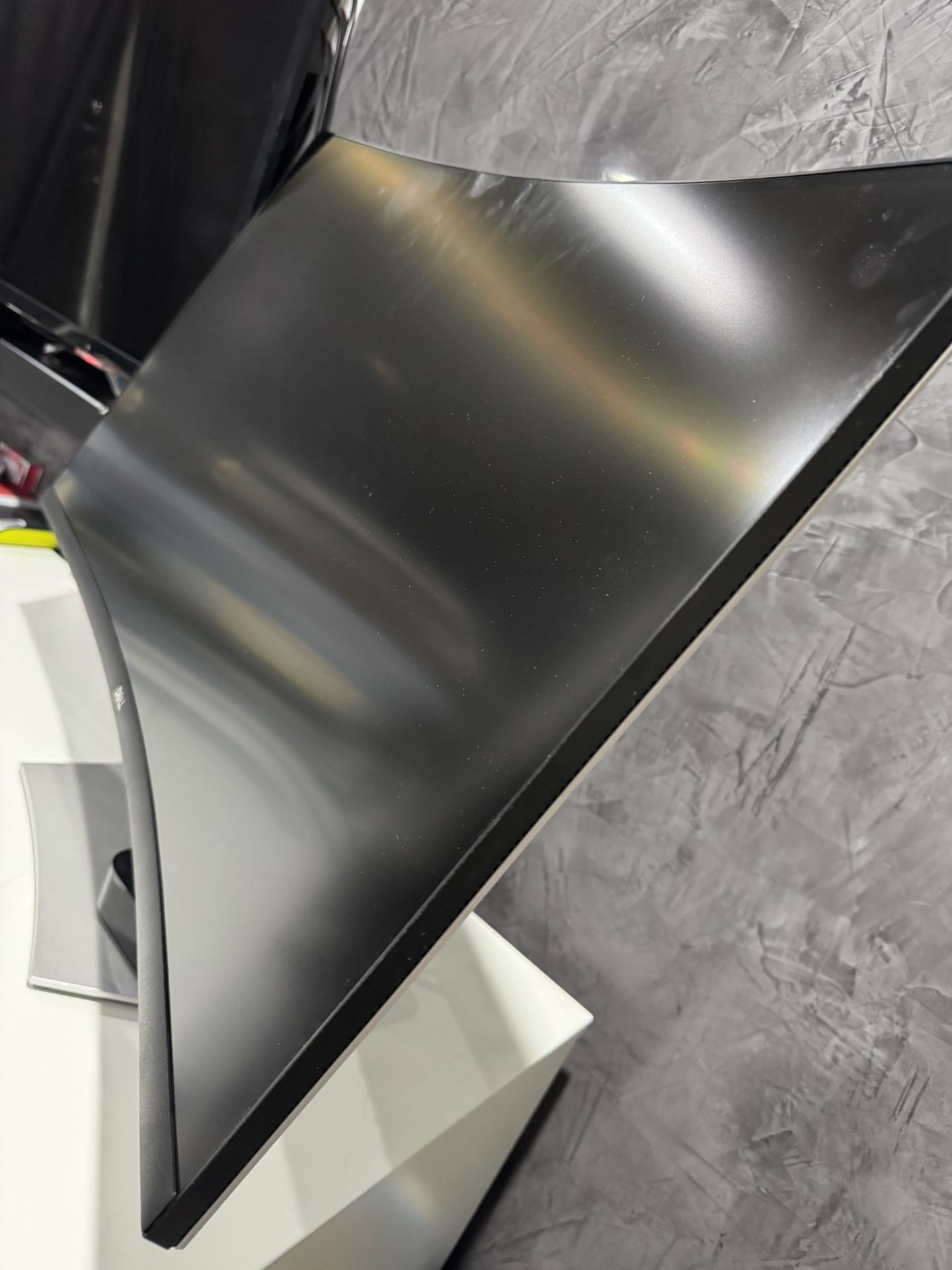 Dell 32” curved monitor.