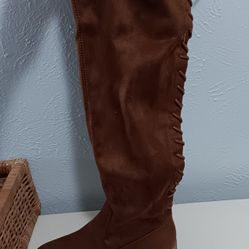 Size 6 Thigh High Boots New