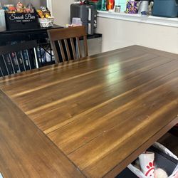 72 Inch (6 Foot) Solid wood Dining table