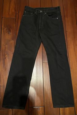 Levi 505 Black Jeans