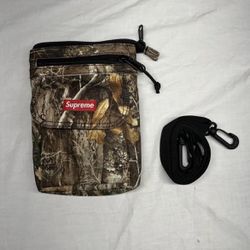the north face supreme shoulder bag real outdoor camo tree FW19