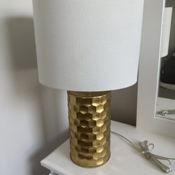 2 Golden Night Stand Lamp 