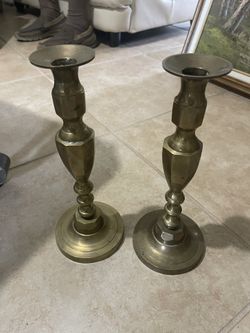 Brass Candle Holder 