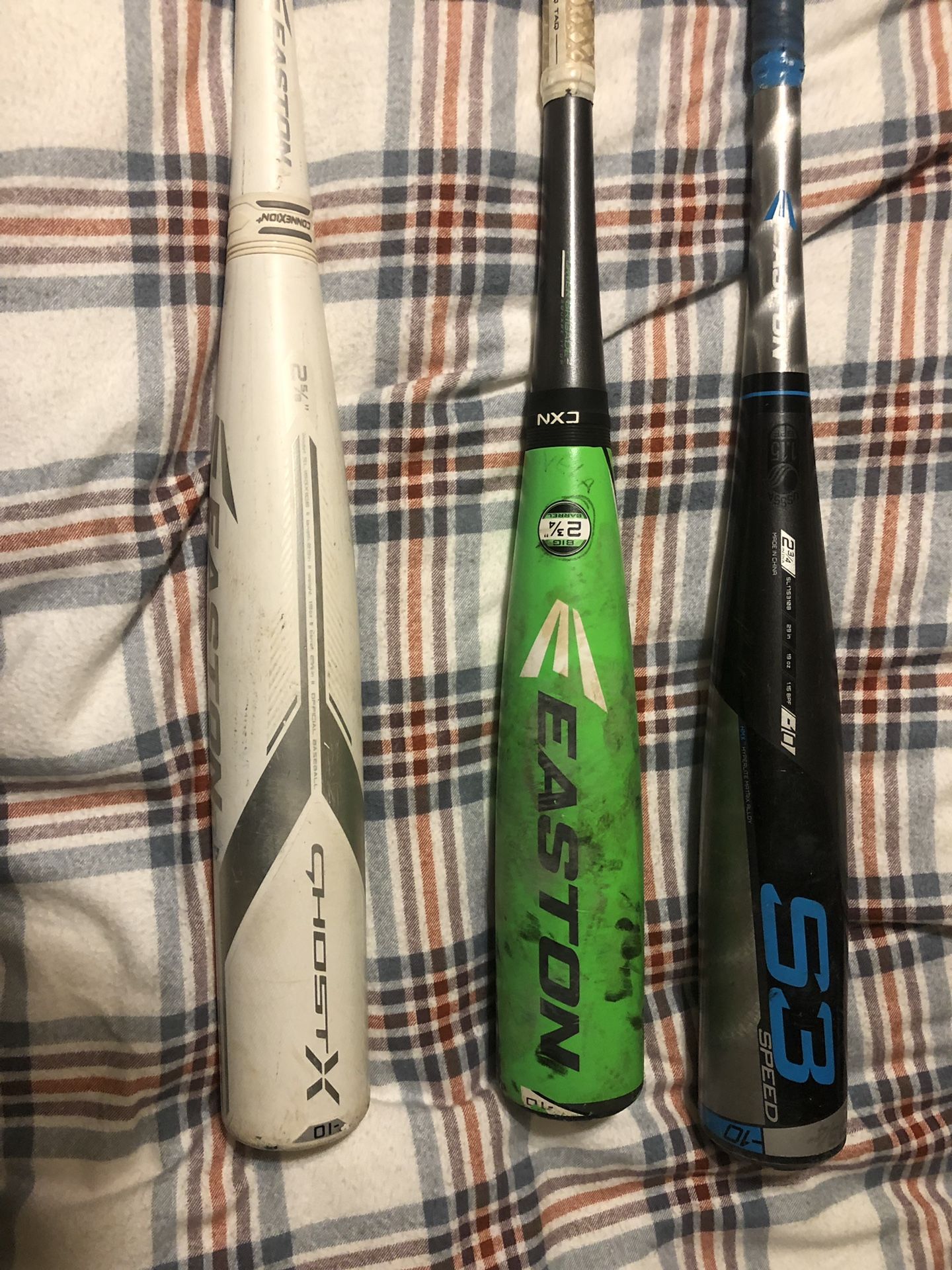 Used baseball bats