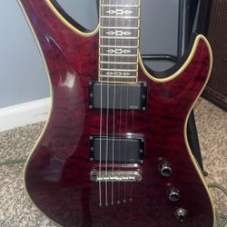 Schecter Avenger Hellraiser Special! With Case