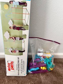 Antsy Pants Build & Play Poles and Connectors Set