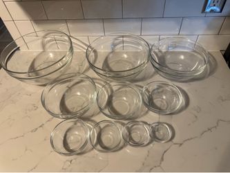 10-Piece Glass Nesting Mixing Bowl Set made by design