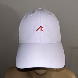 Mens Headwear Redvanly Houston Hat White Adjustable Back Embroidered Logo Front
