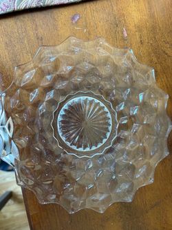 Fostoria American Clear Crystal pieces