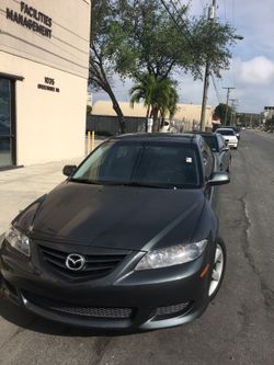 2005 MAZDA 6 GRAY