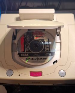 Japanese Sega Saturn Gaming Console