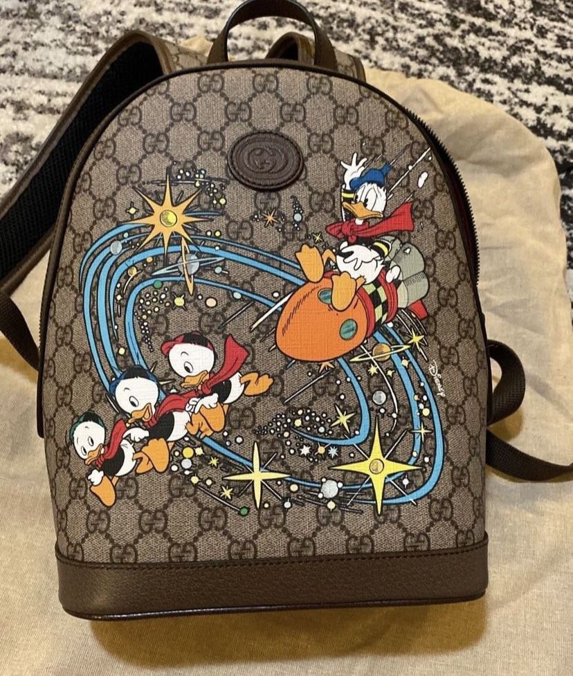 Gucci X Disney Donald Duck Backpack