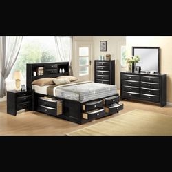 Brand New Complete Storage Bedroom Set For $1499