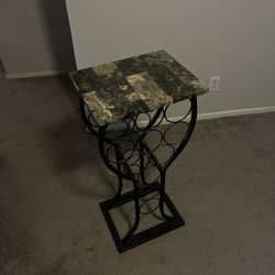 Wine Shaped Wine Stand